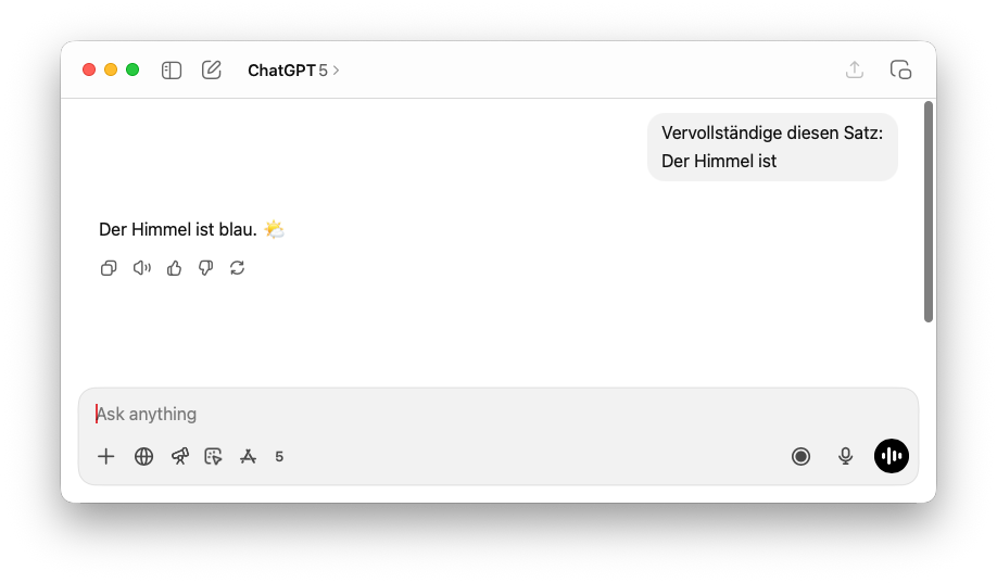 Bild eines Context-Prompts