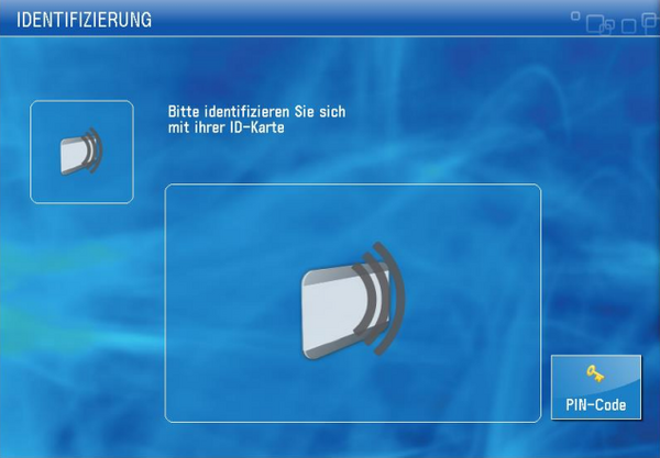 Kartenlogin beim Drucker