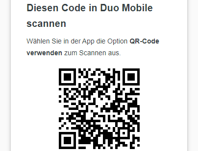 QR-Code scannen